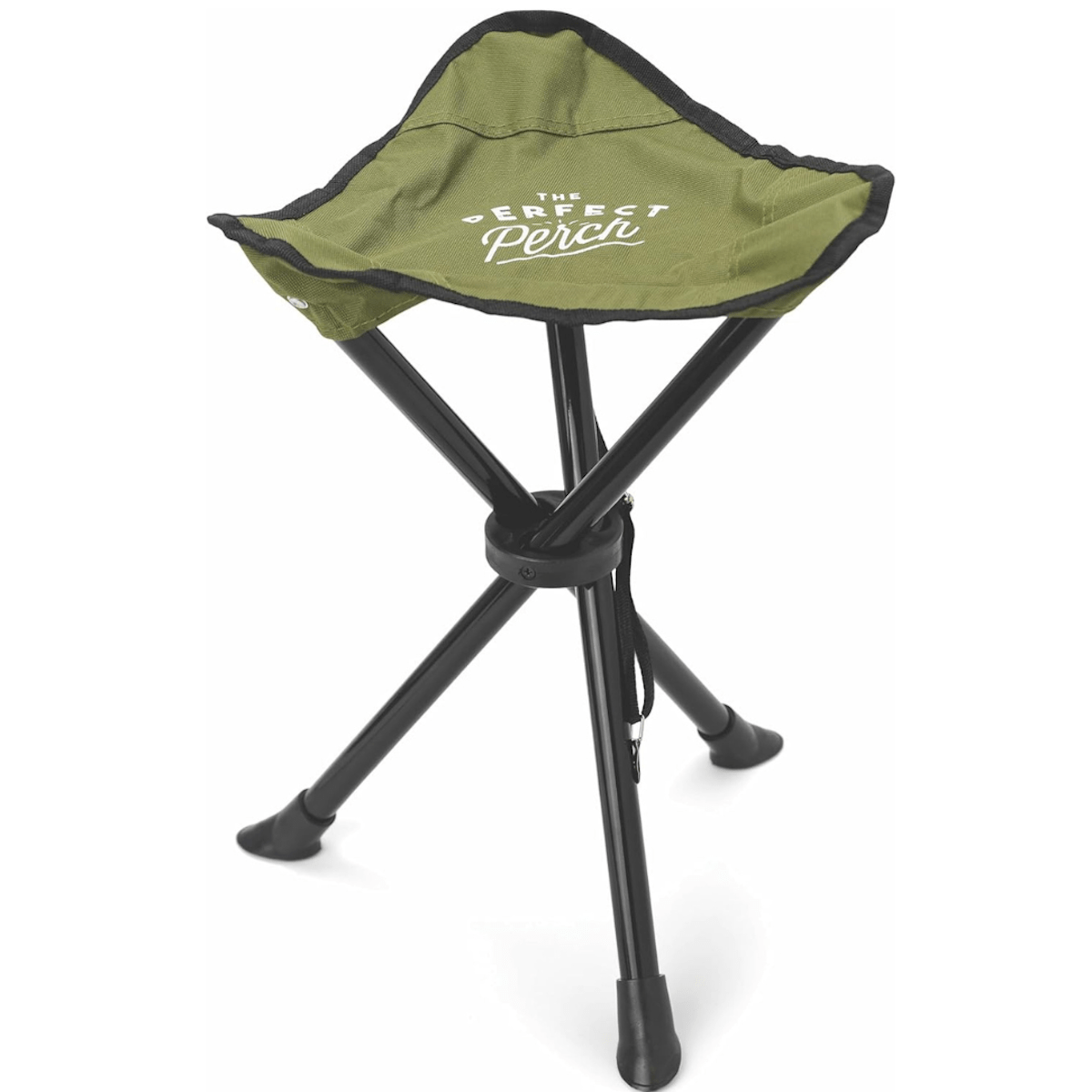 Gentlemen's Hardware Garden Accessories Forest Green Foldable Camping Stool with Case