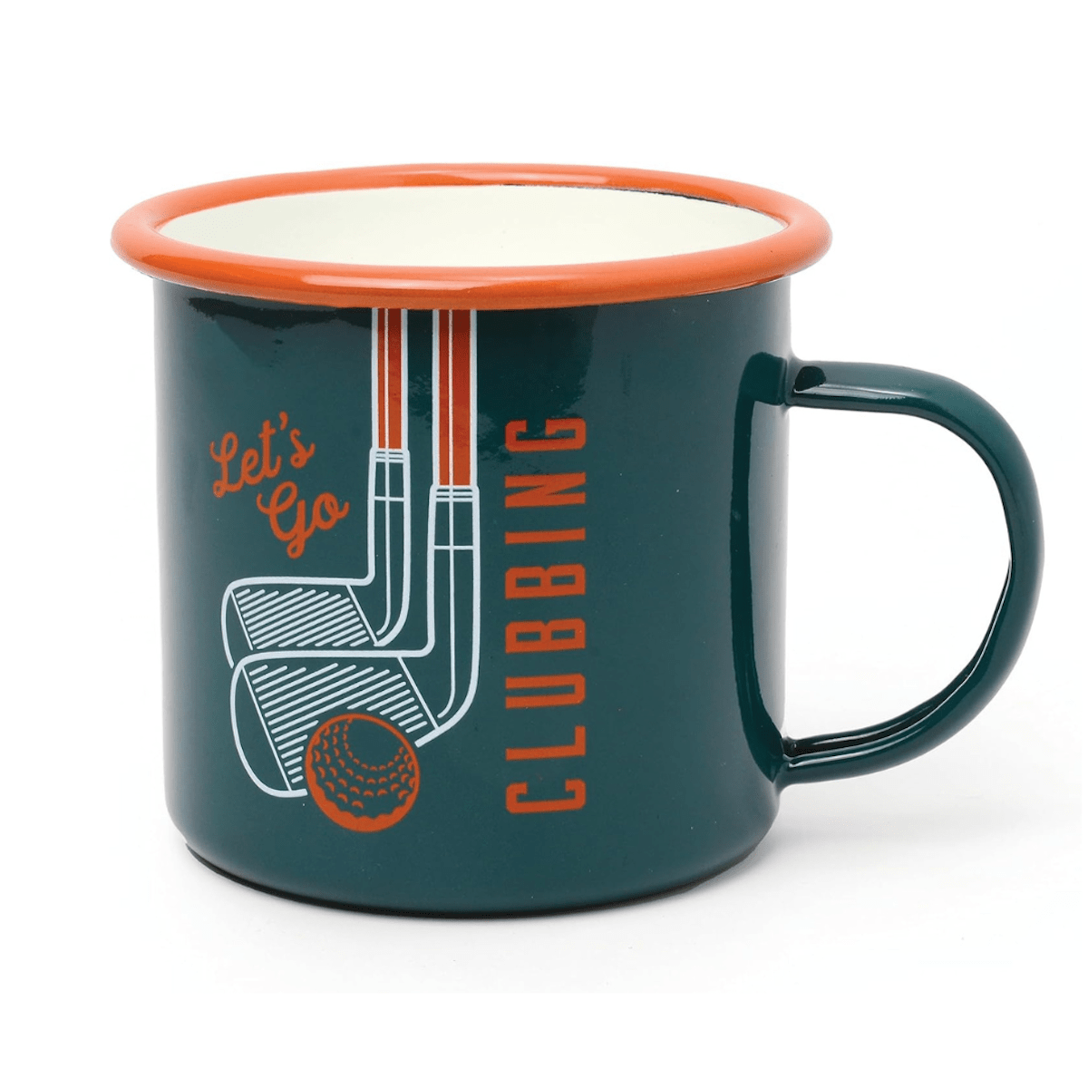 Gentlemen's Hardware Mugs Golf Design Enamel Gift Mug
