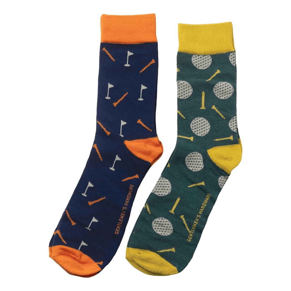 Gentlemen's Hardware Socks Set of 2 Gift Boxed Golfing Socks