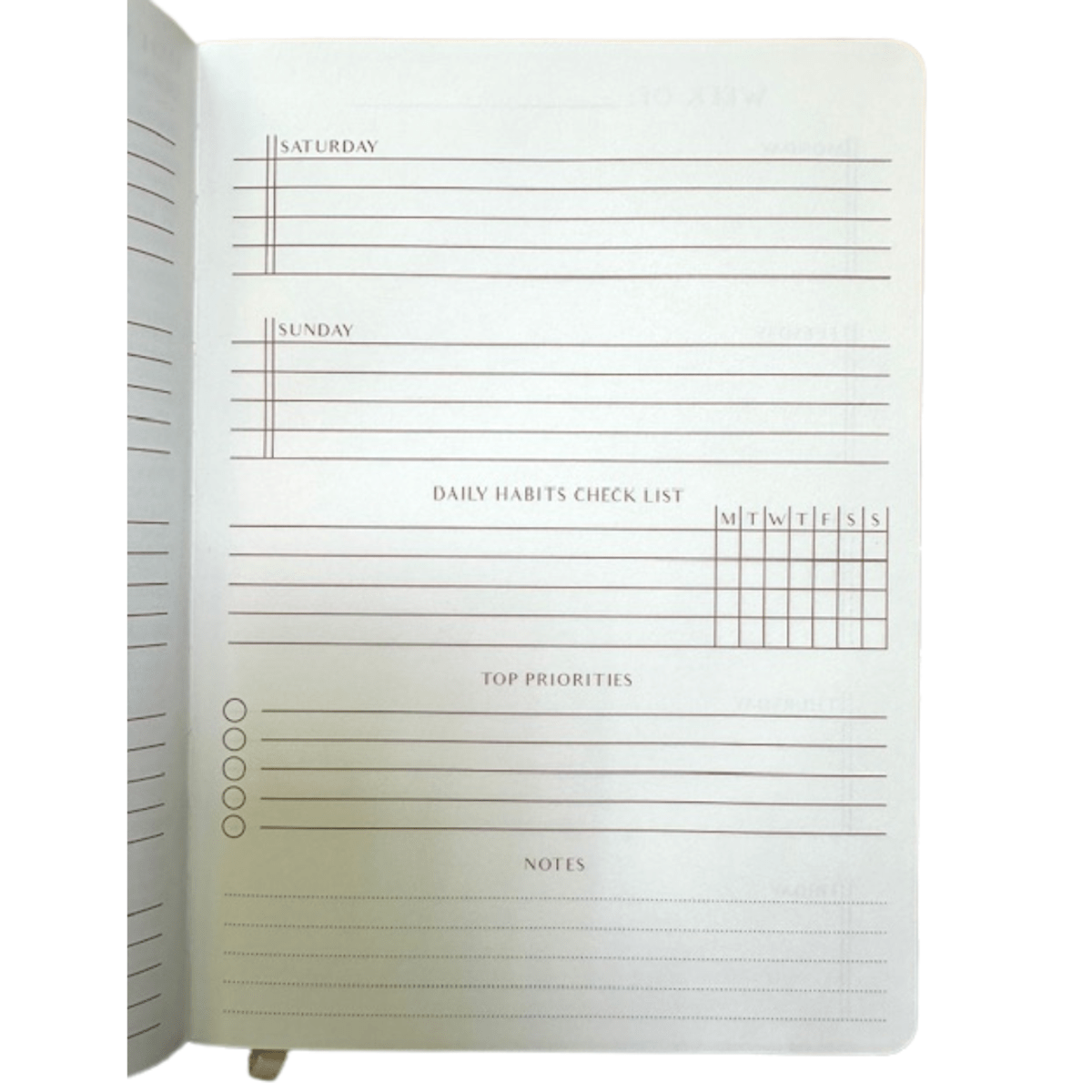 Gentlemen's Hardware Stationery Travel Design Soft Cover Notebook