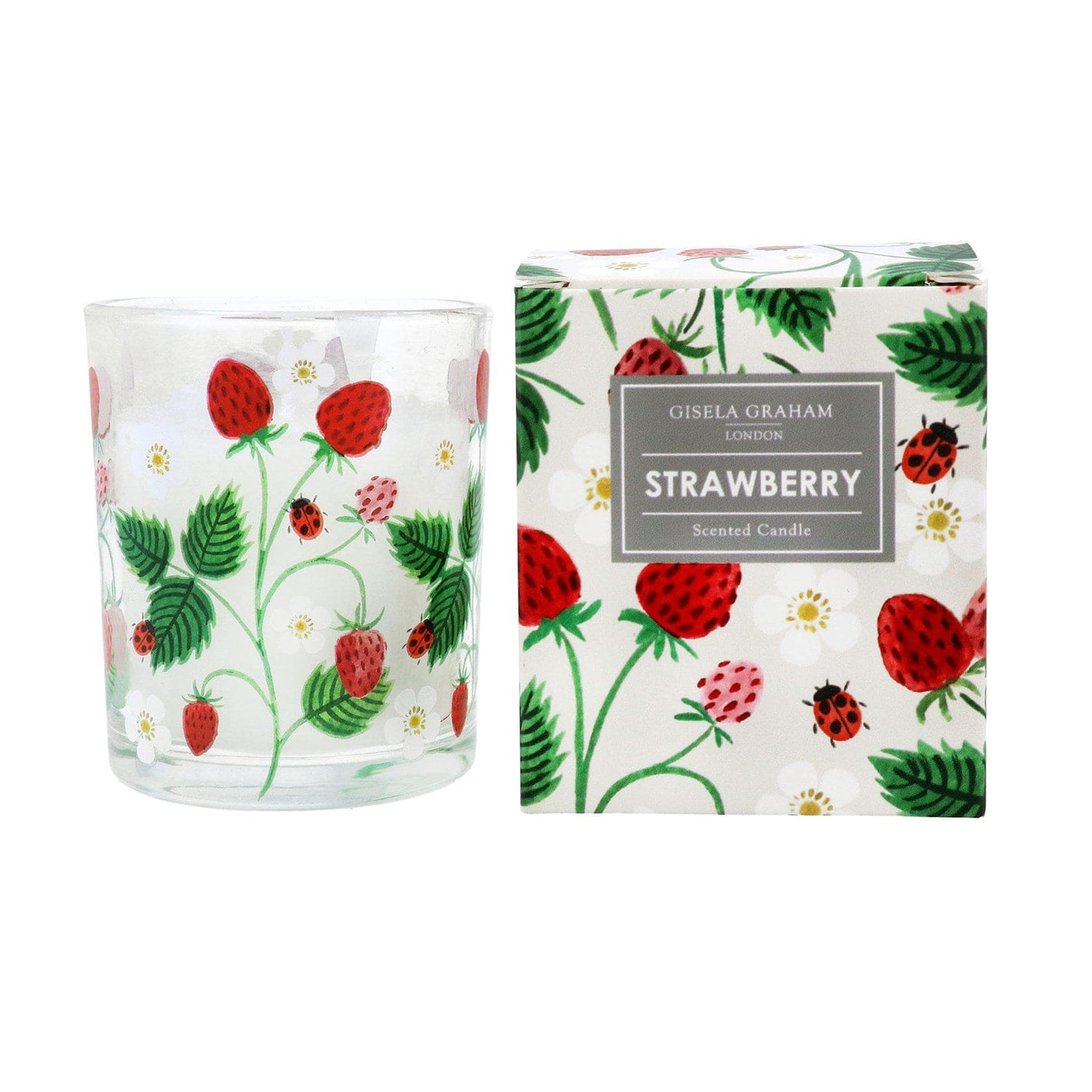 Gisela Graham Candles & Diffusers Boxed Strawberry Scented Candle