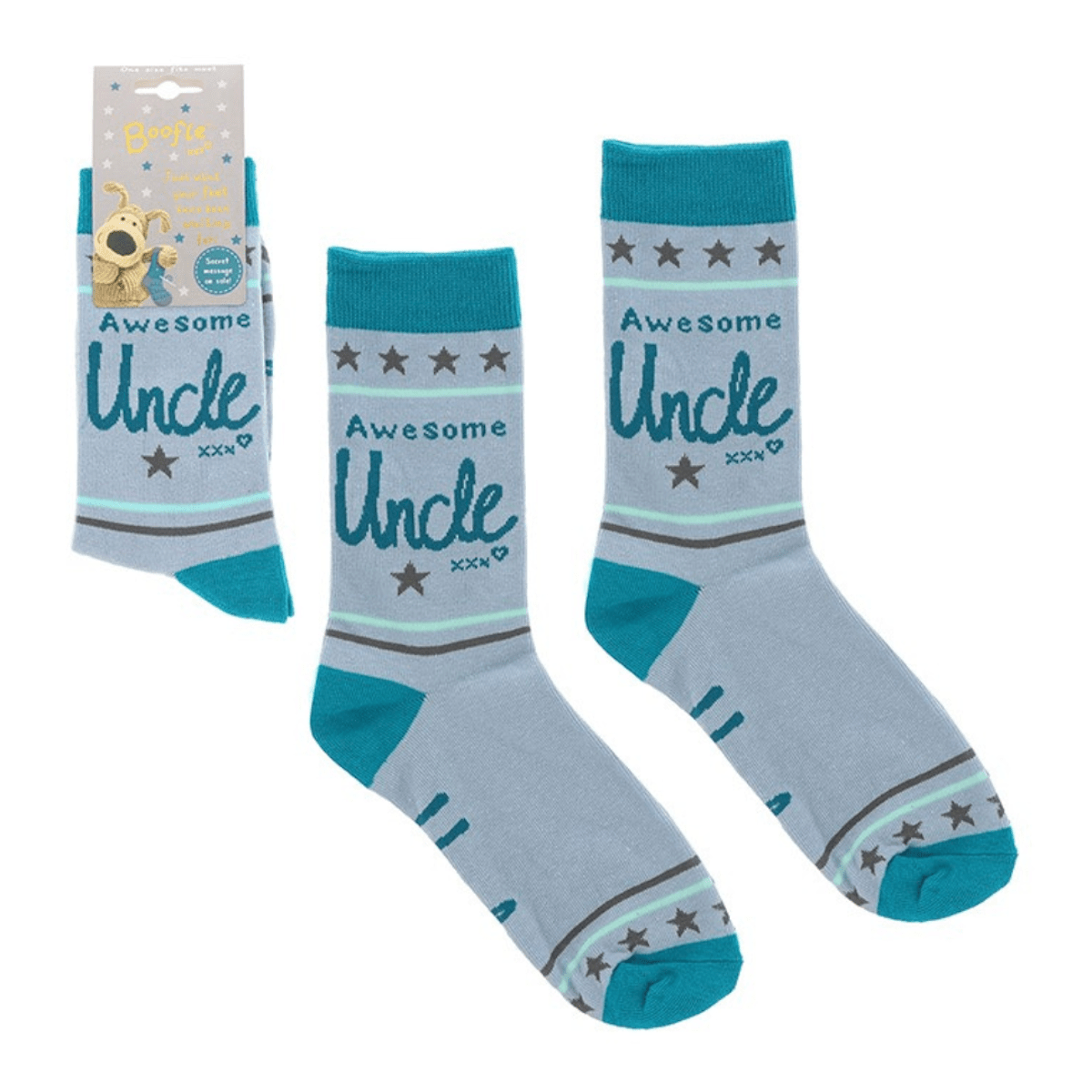 Joe Davies Socks Boofle Awesome Uncle Gift Socks