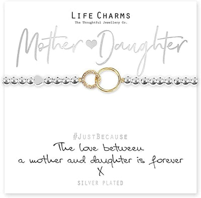 Life Charms Novelty Gifts Mother and Daughter Bracelet