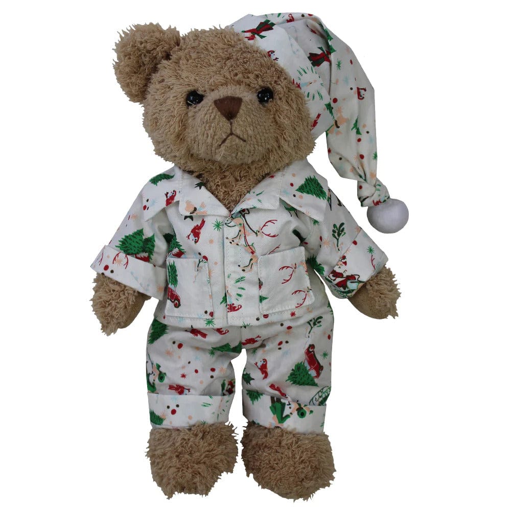 Powell Craft Childrens Toys and Games Christmas Pyjama Teddy Bear