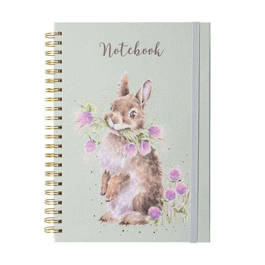 Wrendale Designs Stationery Floral Rabbit A4 Notebook