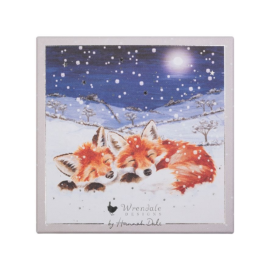 Wrendale Designs christmas cards 'Foxes in the Snow' 8 Luxury Christmas Cards