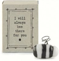 East of India Ornaments I Will Always Bee There For You Porcelain Gift