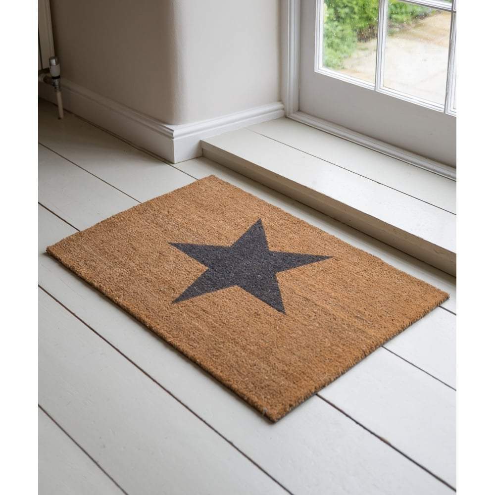 Garden Trading Doormats Large Star Coir Doormat