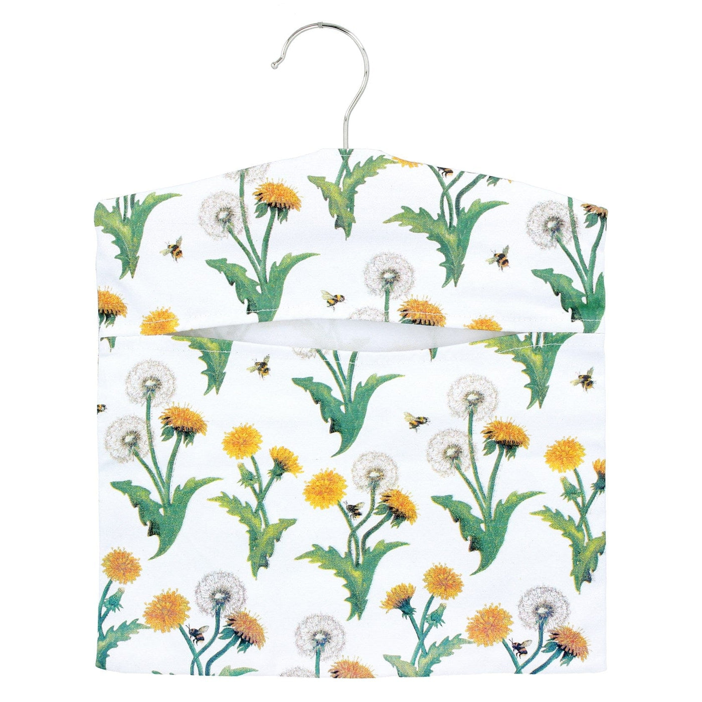 Gisela Graham Home accessories Dandelion and Bee Design Spring Themed Peg Bag