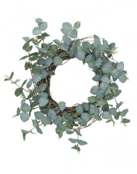 Gisela Graham Easter easter wreath Eucalyptus Wicker Wreath