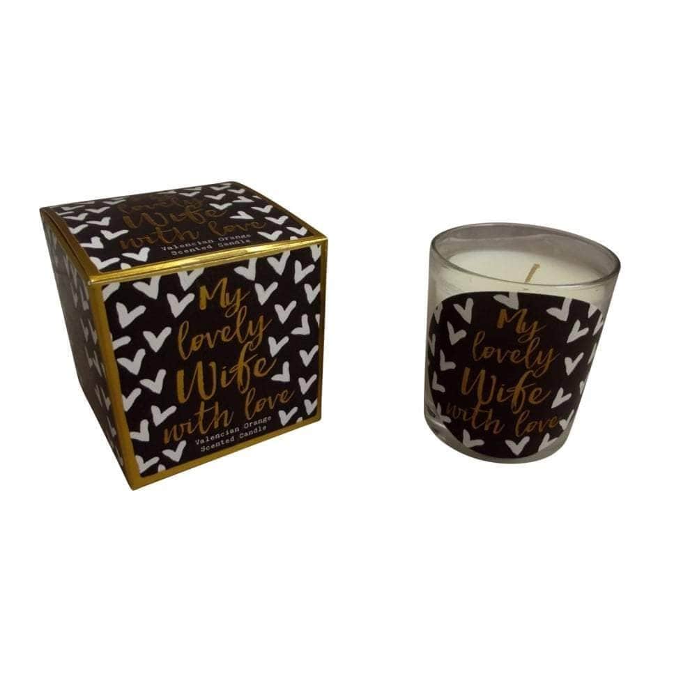 Hammond Gowler Candles & Diffusers 'My lovely Wife With Love' Scented Candle