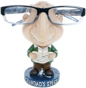 Joe Davies Ornaments Grandad's Specs Comical Glasses Holder