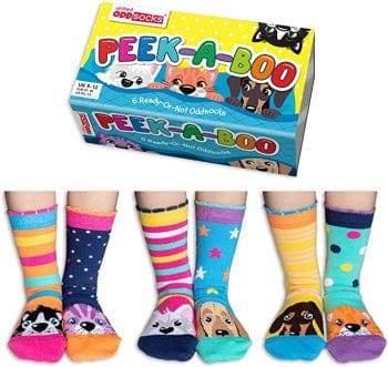 United Odd Socks Socks Peek-A-Boo 6 Ready or Not Oddsocks