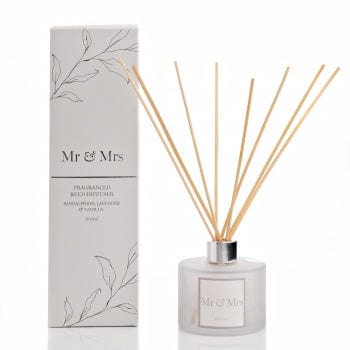 Widdop Gifts Candles & Diffusers Mr and Mrs Wedding Reed Diffuser