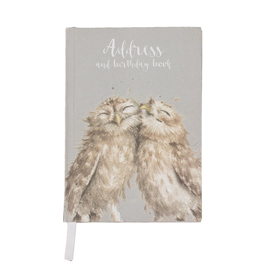 Wrendale Designs Stationery Owls Choice of Design Address & Birthday Book