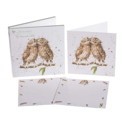 Wrendale Designs Stationery Owls Choice Of Design Notecard Packs