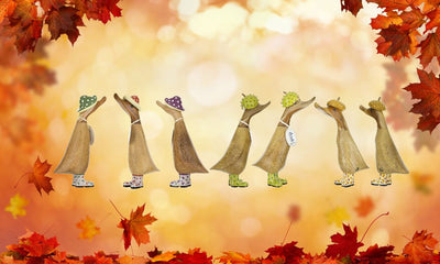 Embrace the Season with DCUK’s Charming Wooden Autumn Ducks: Handcrafted Elegance for Autumn Decor