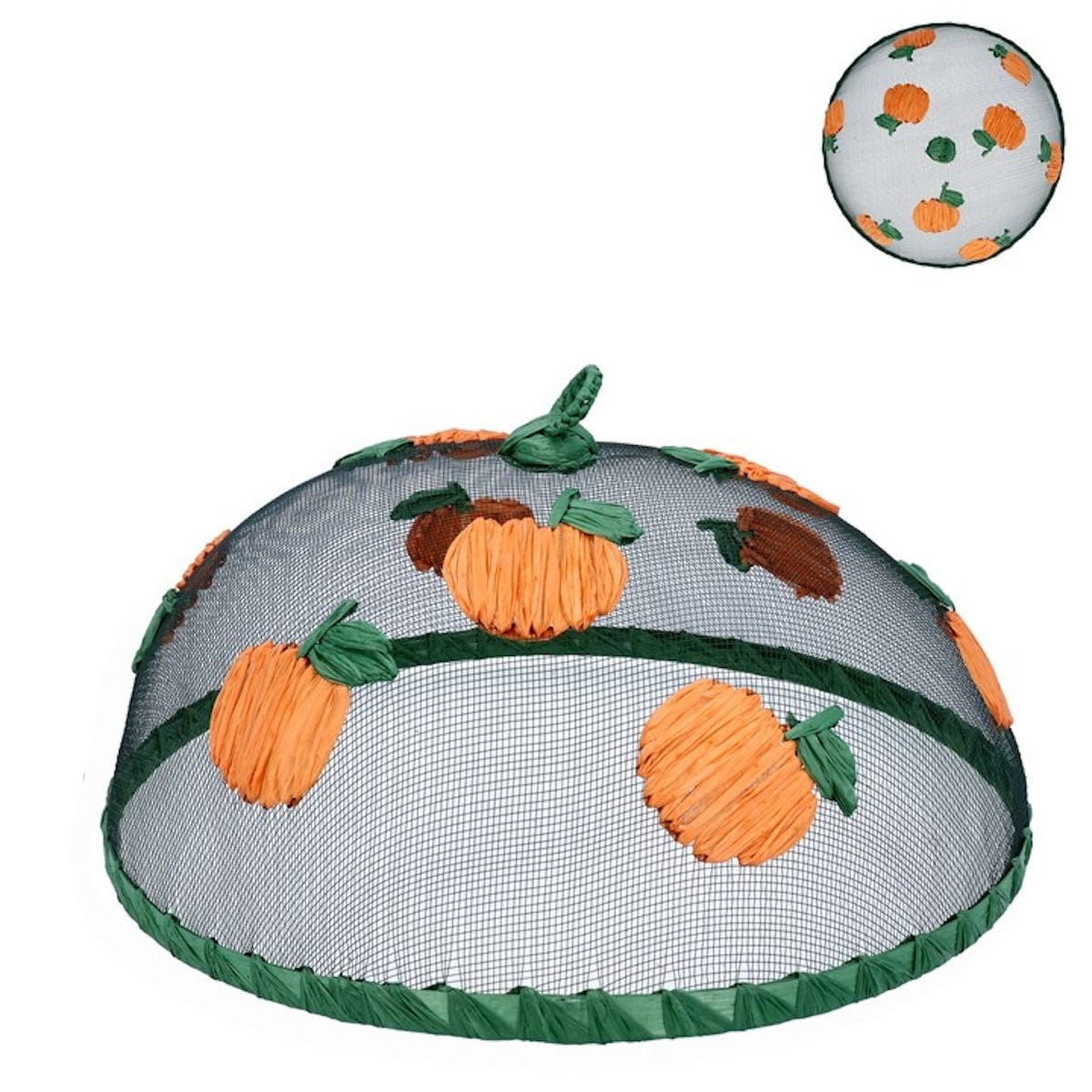 Orange Design Mesh Food Cover