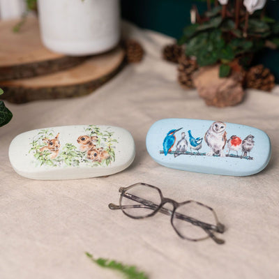 'Pottering About' Bird Design Glasses Case