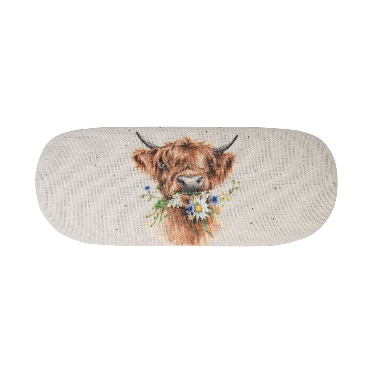 "Just for Moo' Cow Design Glasses Case