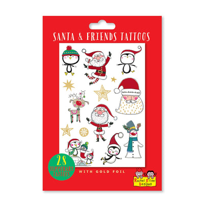 28 Christmas Temporary Tattoos for Children