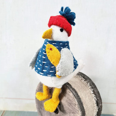 Corinne Lapierre Craft Sets Felt Sam the Seagull Craft Kit