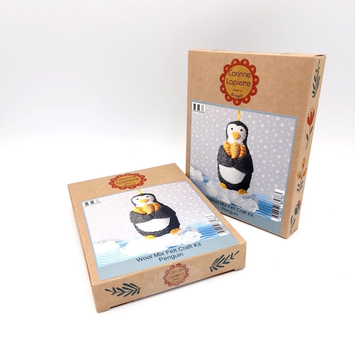 Corinne Lapierre Craft Sets Wool Mix Felt Craft Kit Winter Penguin