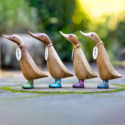 DCUK Ornaments Bug on Boots Wooden Ducklings - Choice of Design