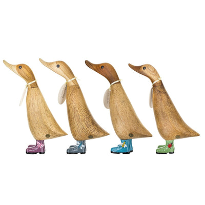DCUK Ornaments Bug on Boots Wooden Ducklings - Choice of Design