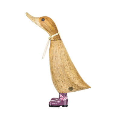 DCUK Ornaments Butterfly Bug on Boots Wooden Ducklings - Choice of Design