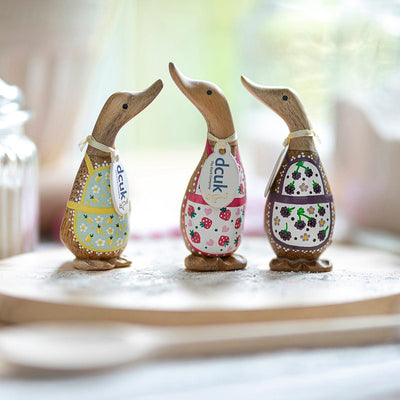 DCUK Ornaments Dinky Baker Design Ducks - Gift Boxed