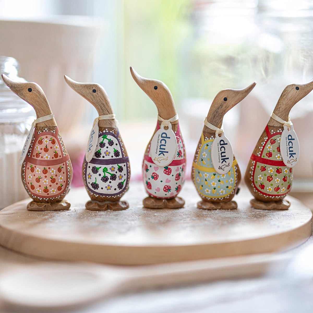 DCUK Ornaments Dinky Baker Design Ducks - Gift Boxed