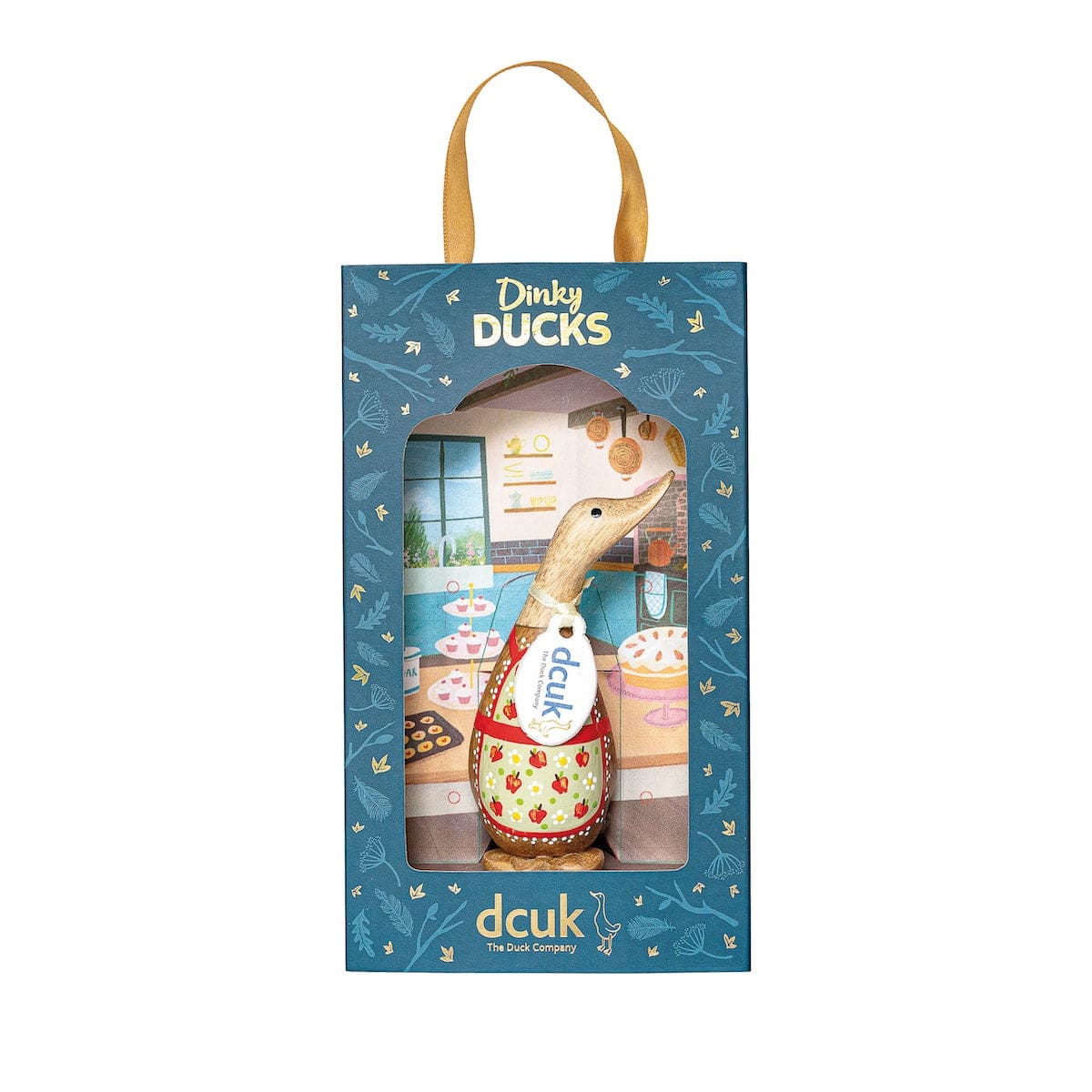 DCUK Ornaments Apple Dinky Baker Design Ducks - Gift Boxed