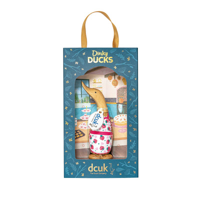 DCUK Ornaments Strawberry Dinky Baker Design Ducks - Gift Boxed