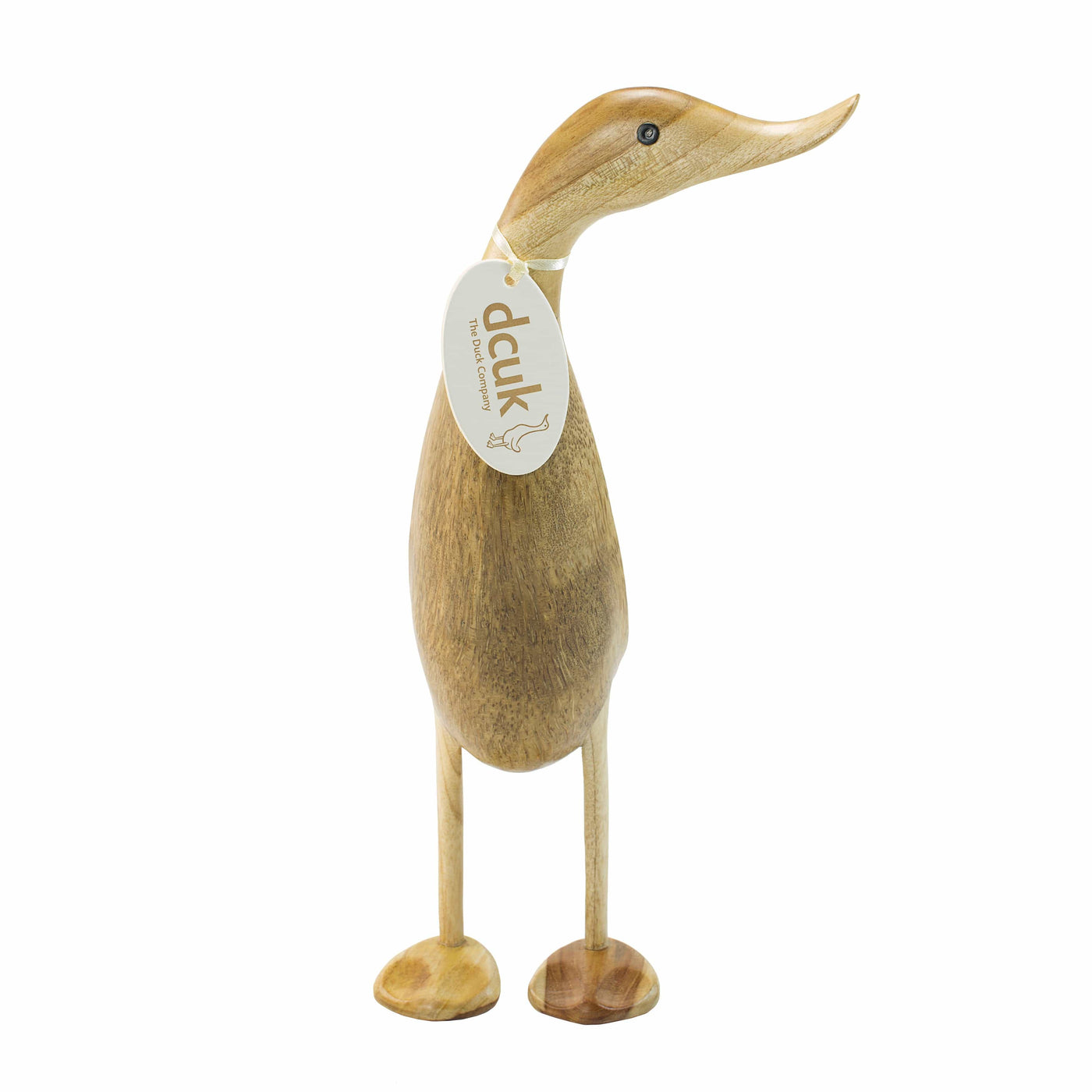 DCUK Ornaments Natural Wooden Ducklet Home Ornament