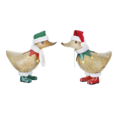 Traditional Christmas Elf Ducky's - Choice of Colour
