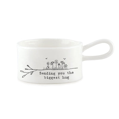 East of India Candles & Diffusers Sending You The Biggest Hug Tea Light Holder