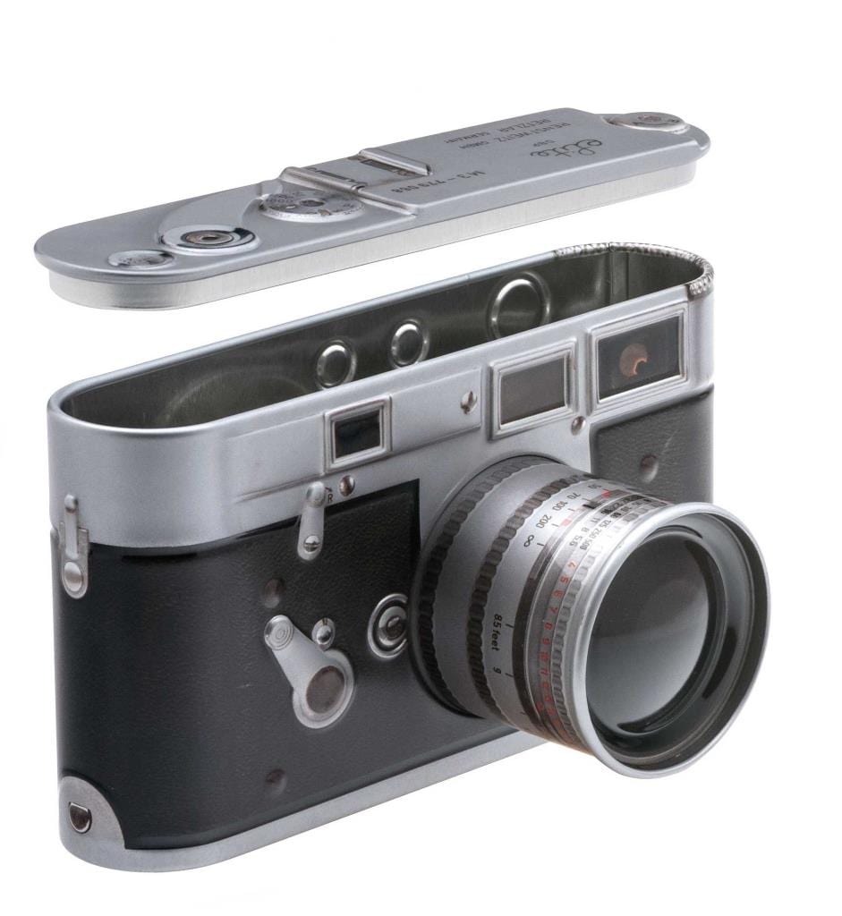 Elite Tins Storage Tins Camera Shaped Novelty Storage Tin