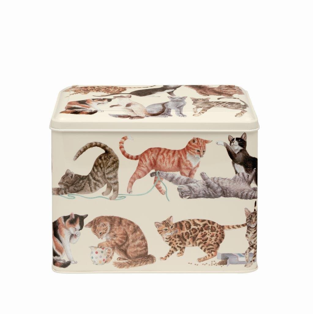 Emma Bridgewater Storage Tins Cat Design Novelty Storage Tin