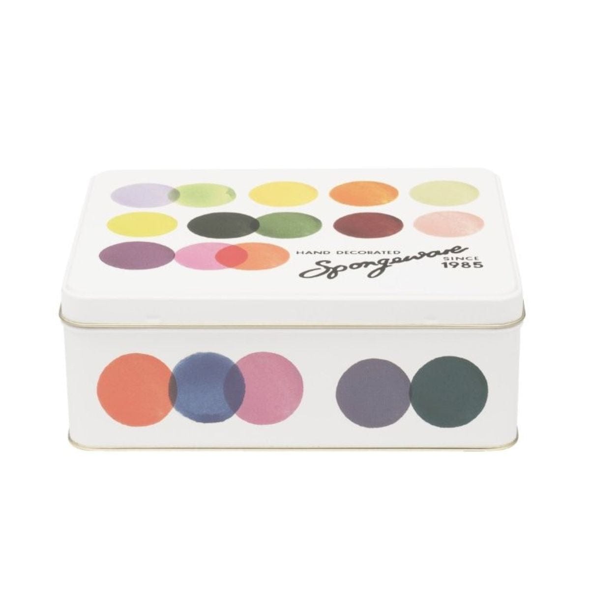 Emma Bridgewater Storage Tin Colour Palette Rectangular Storage Tin