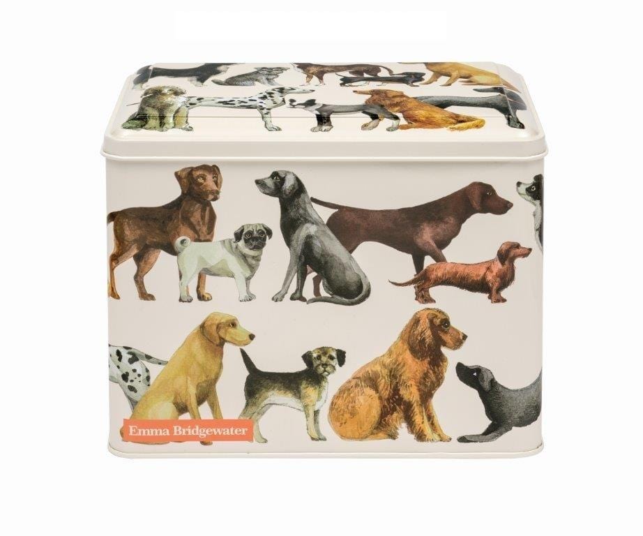 Emma Bridgewater Storage Tins Dog Design Novelty Storage Tin