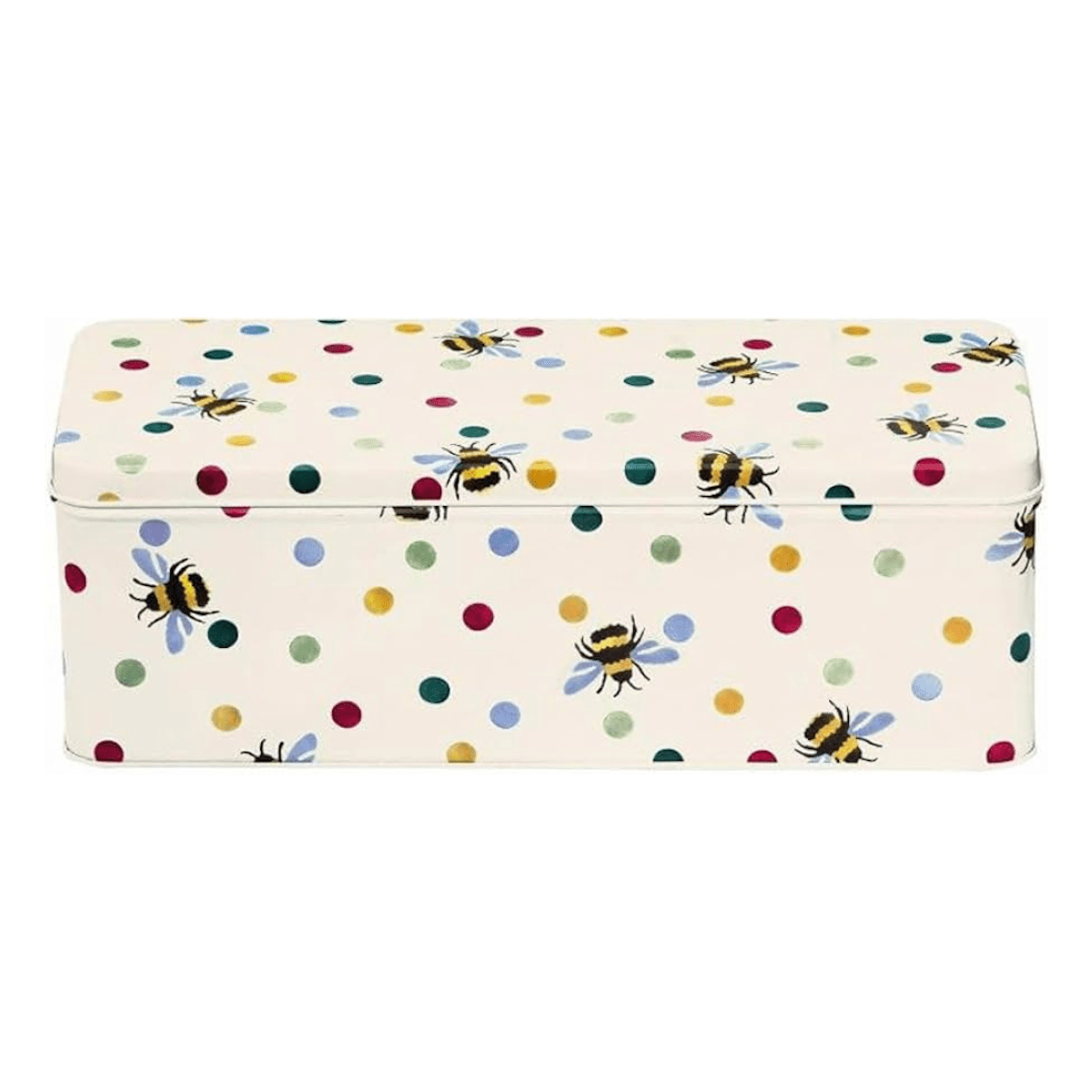 Emma Bridgewater Food Storage Emma Bridgewater Bumblebee and Polka Dot Cracker Tin