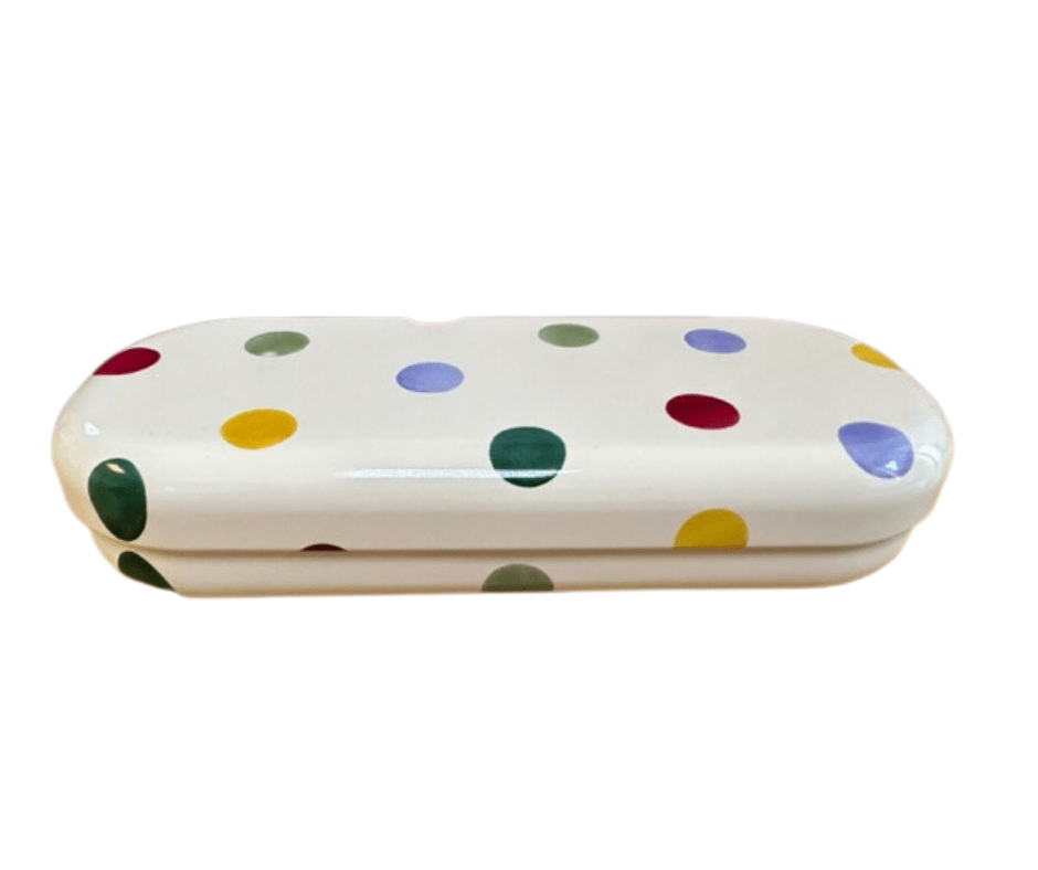 Emma Bridgewater Glasses Case Polka Dot Tin Glasses Case