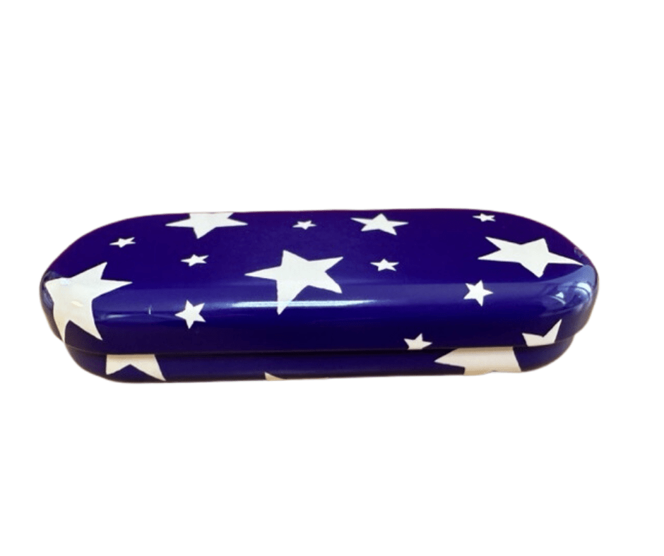 Emma Bridgewater Glasses Case Star Design Tin Glasses Case