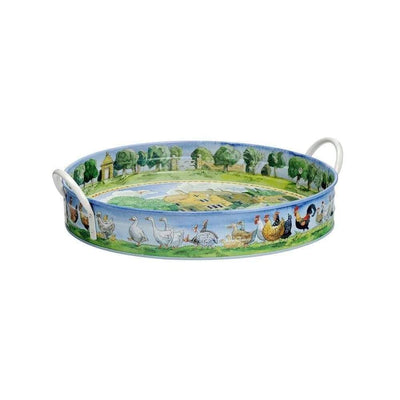 Emma Bridgewater Trays Tea In The Garden Round Tin Tray