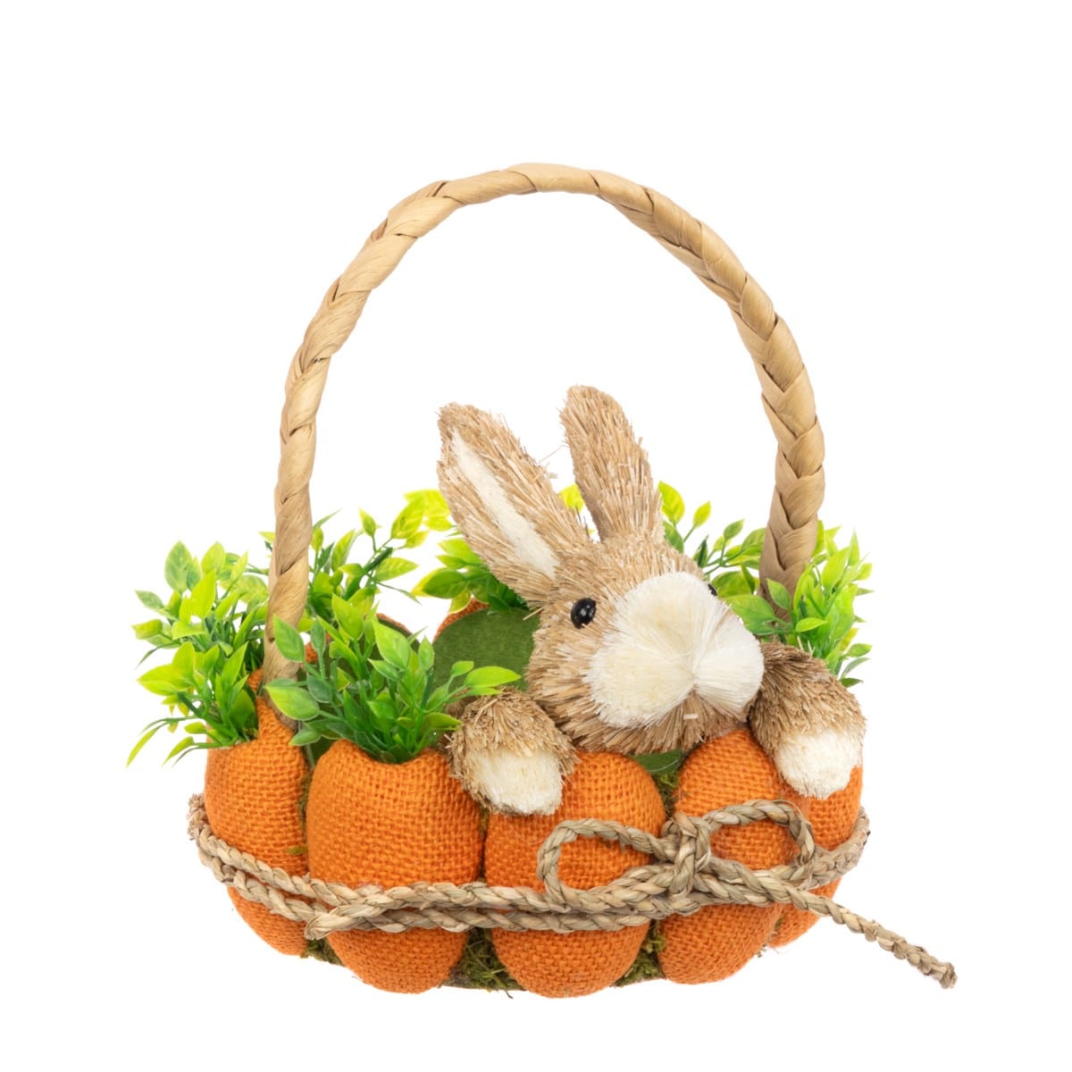 Bristle Rabbit and Carrot Easter Basket