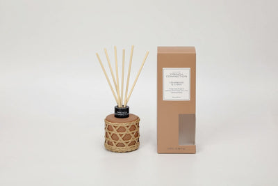 French Connection Candles & Diffusers Cedarwood and Citrus Rattan Reed Diffuser