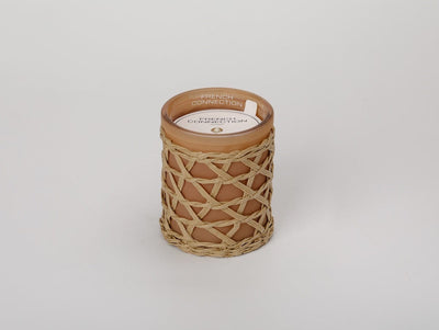 French Connection Candles & Diffusers Cedarwood and Citrus Rattan Scented Candle