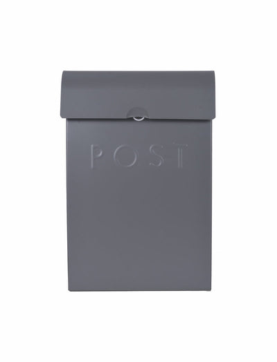 Garden Trading Home accessories Charcoal Shade Post Box with Lock