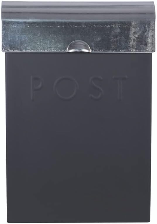 Garden Trading Home accessories Galvanised Steel Post Box